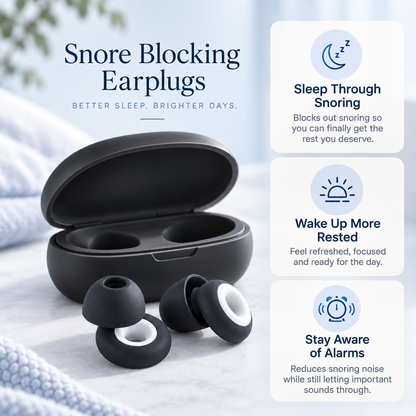 DreamSleep® Snore Blocking Earplugs