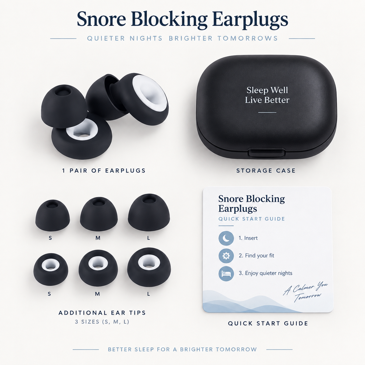 DreamSleep® Snore Blocking Earplugs