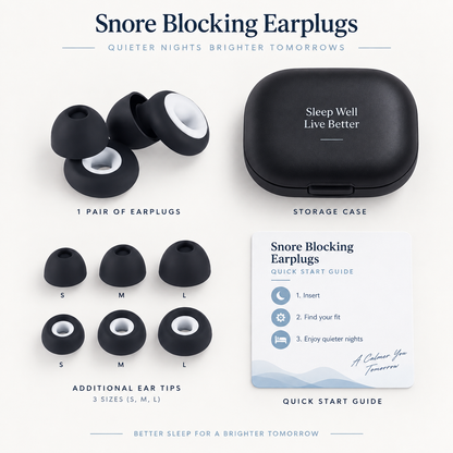DreamSleep® Snore Blocking Earplugs